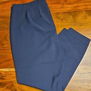 Lane Bryant Dark Blue Ankle Pants